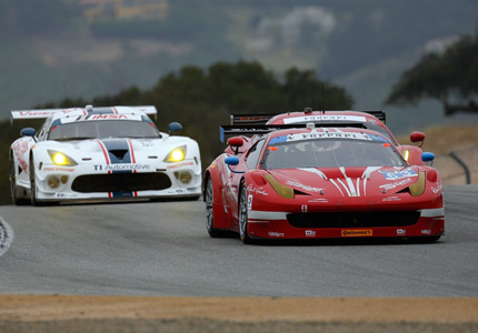 Racing head to head at the 2015 Continental Tire Monterey Grand Prix